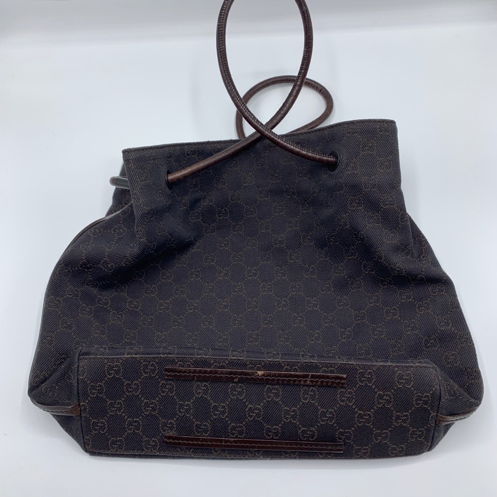 Vintage Gucci Tote (Brown GG) with original Gucci dust bag - Picture 2 of 6